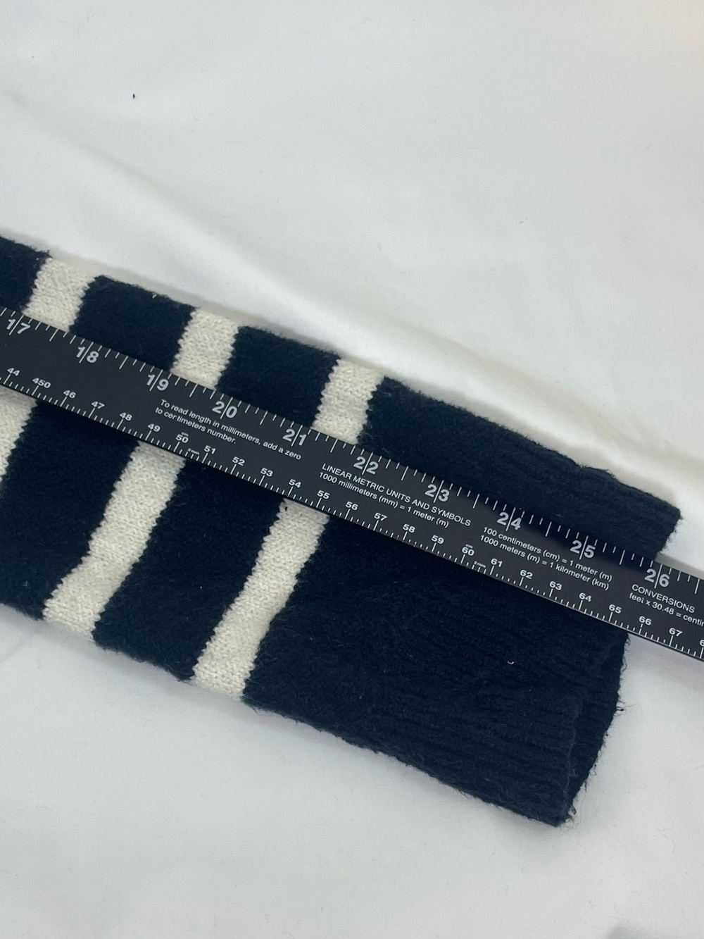 Abercrombie & Fitch Black & White Striped Button-Front Cardigan Women’s Size S - Picture 7 of 7